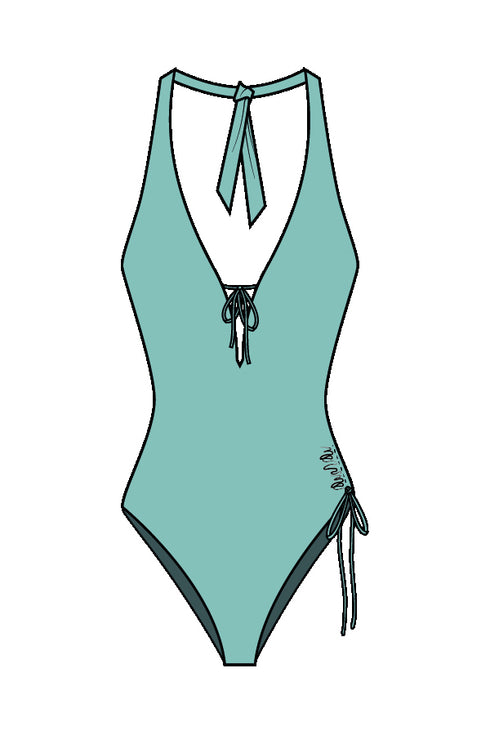 Shan Classique Plunging one-piece